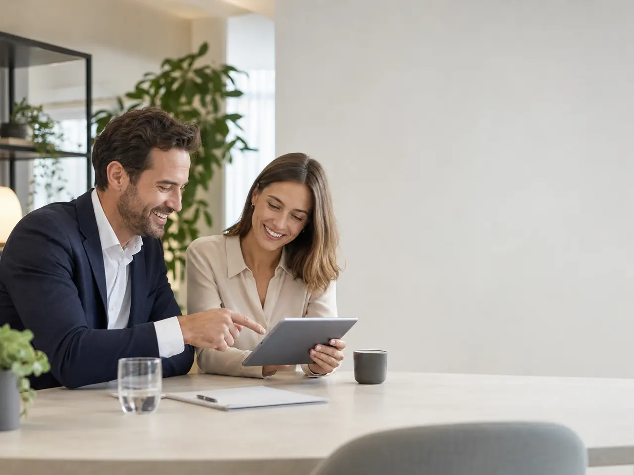 Courtiers évaluant le retour sur investissement de BrokerSaaS